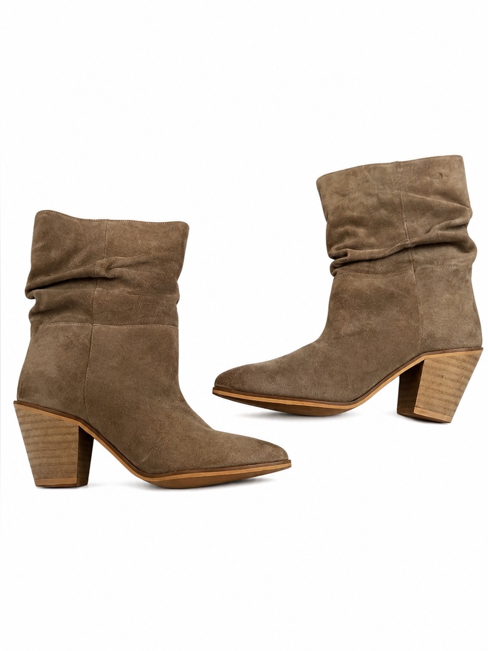 Matisse Dagget Slouchy Women's Suede Leather Ankle Boots - Brown Size 9